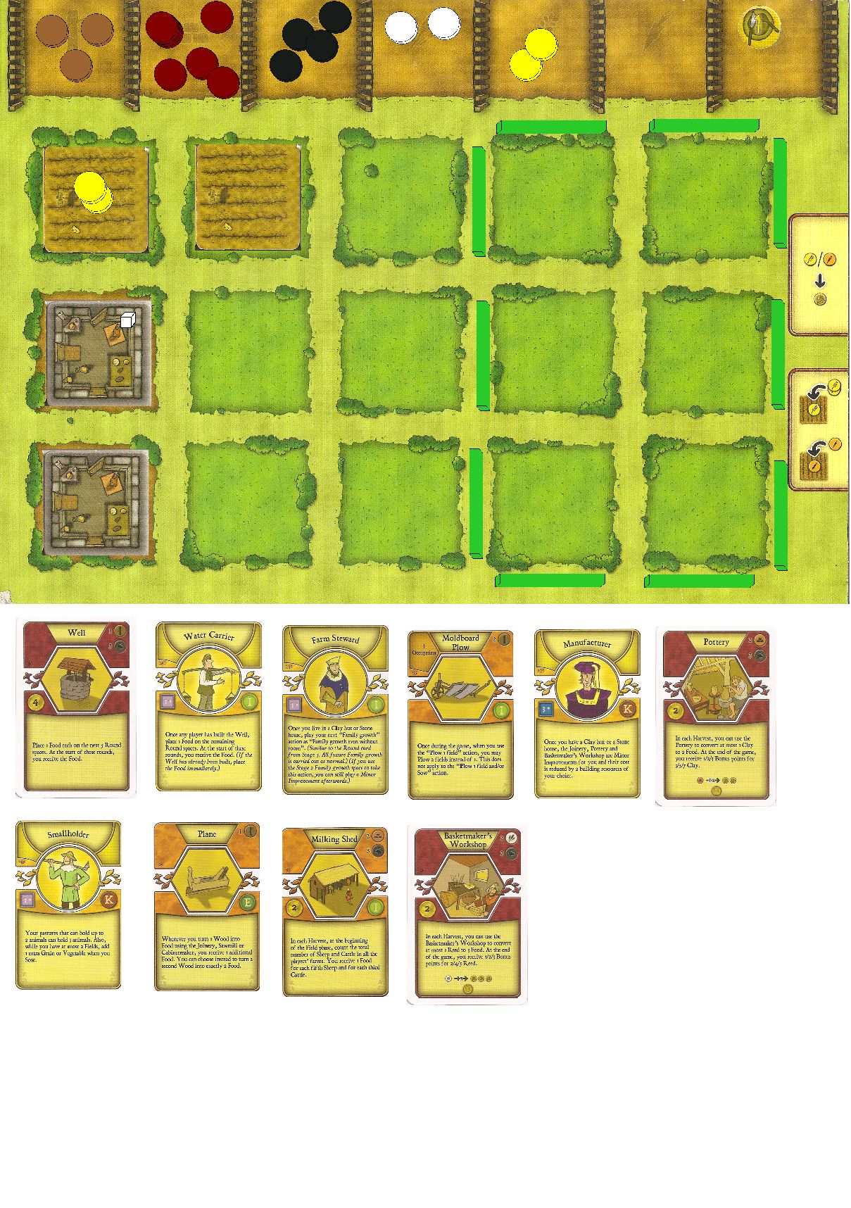 Hunt Player Board