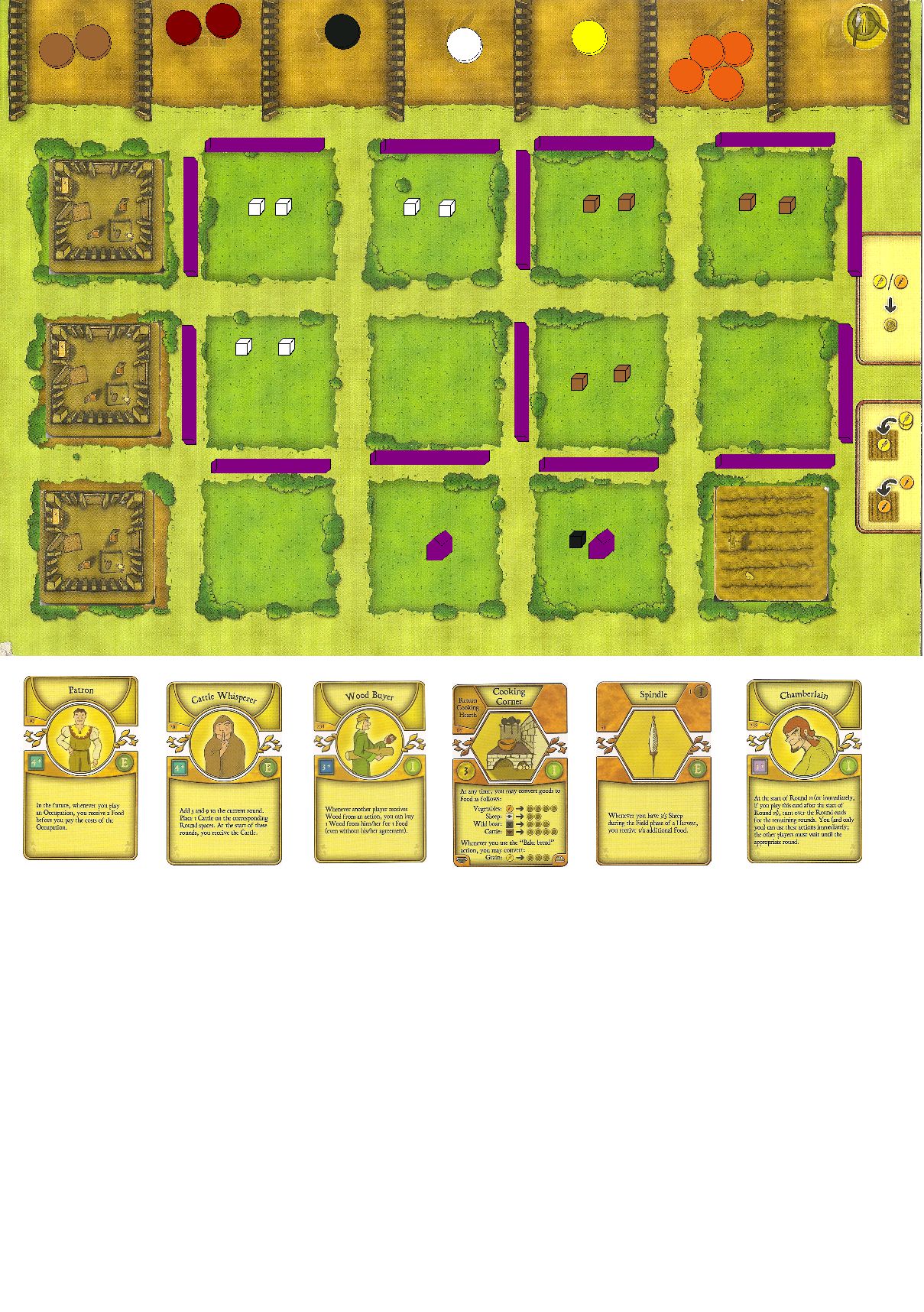 Scharf Player Board