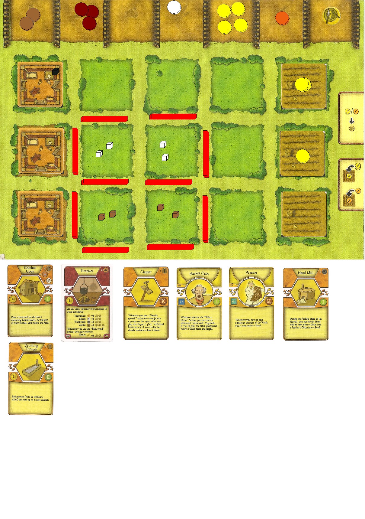 Croskery Player Board