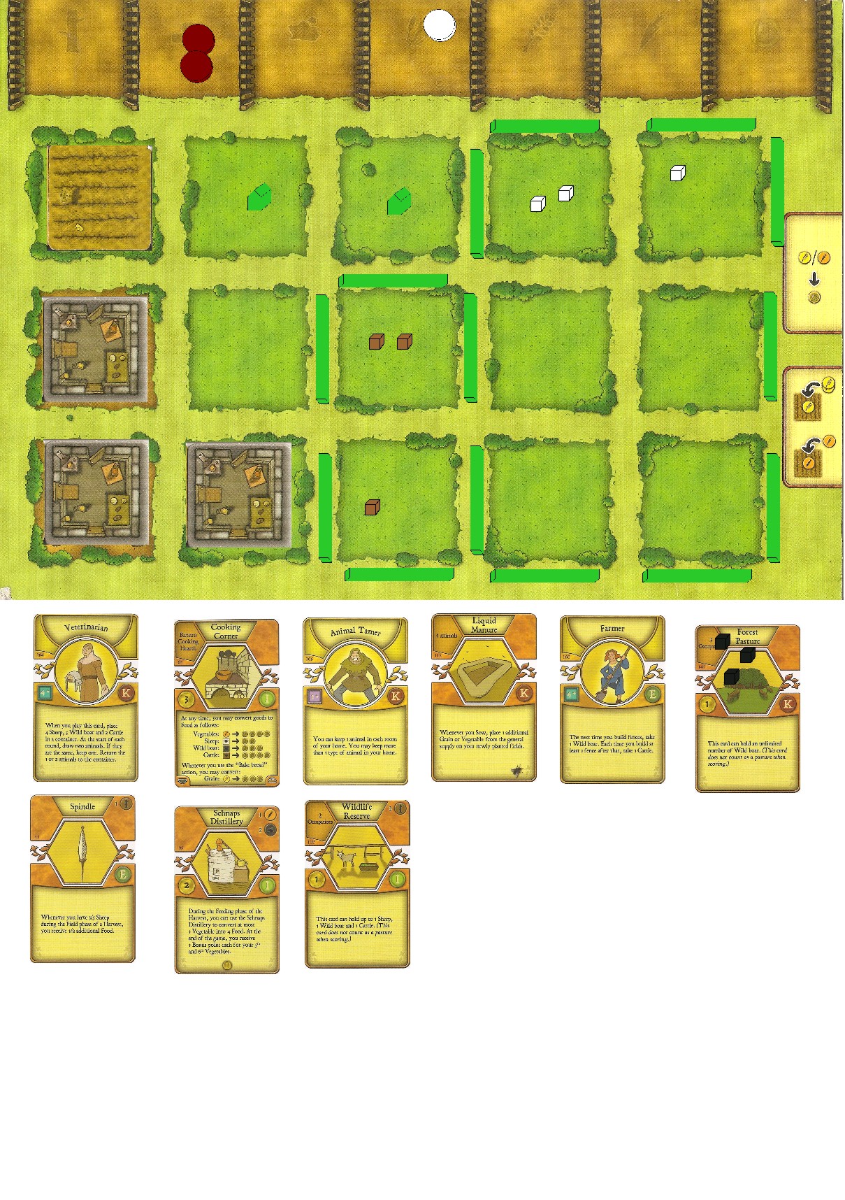 Hunt Player Board