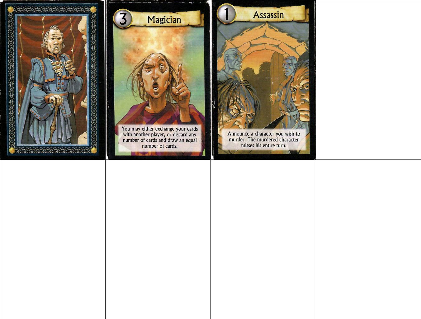 Character Cards