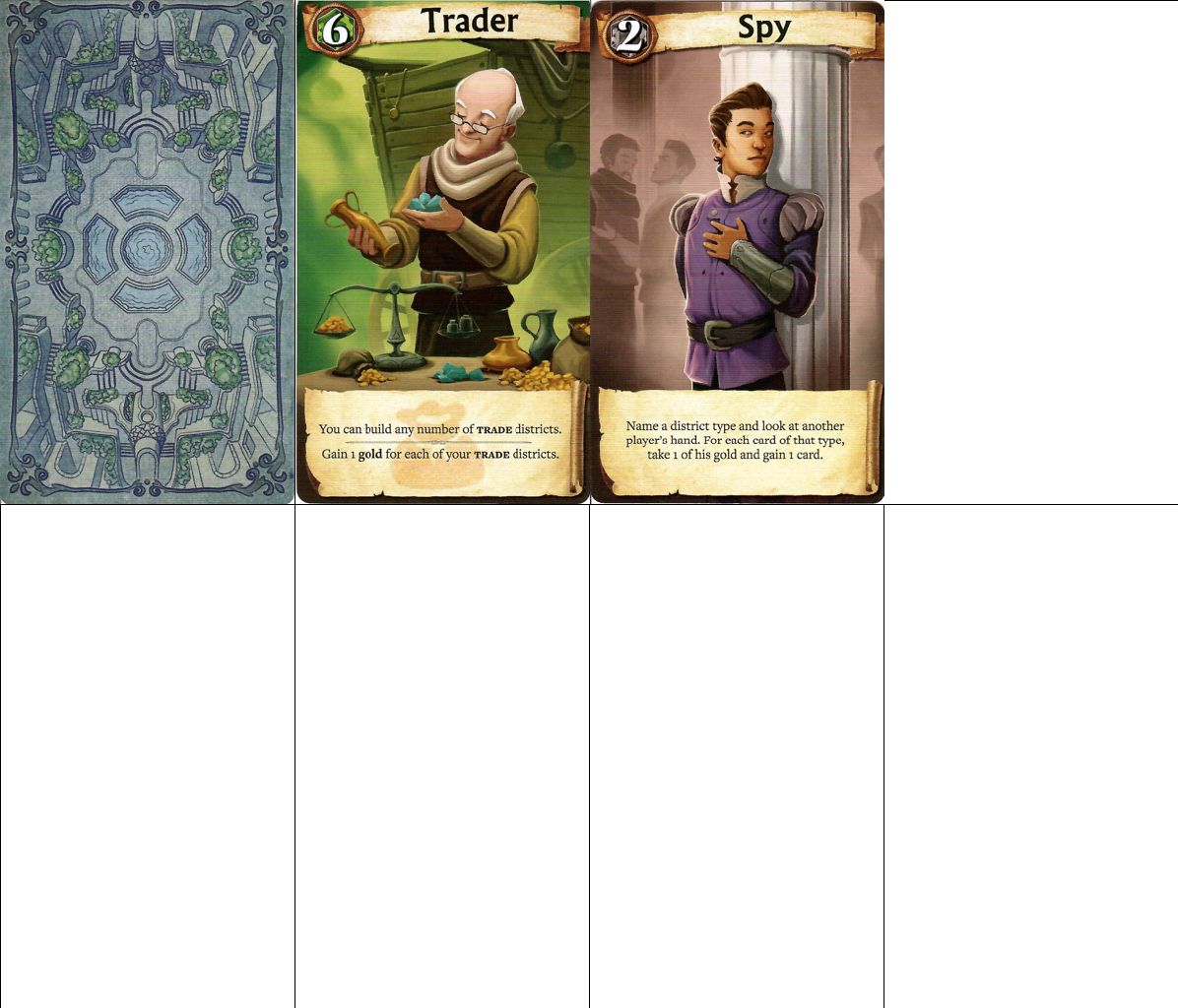 Character Cards