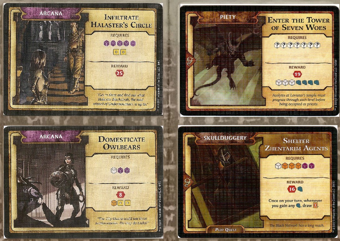 Available Quests Closeup